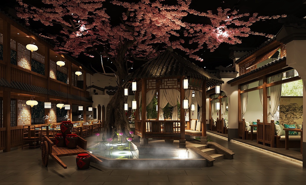 餐厅饭店中式设计陈超设计