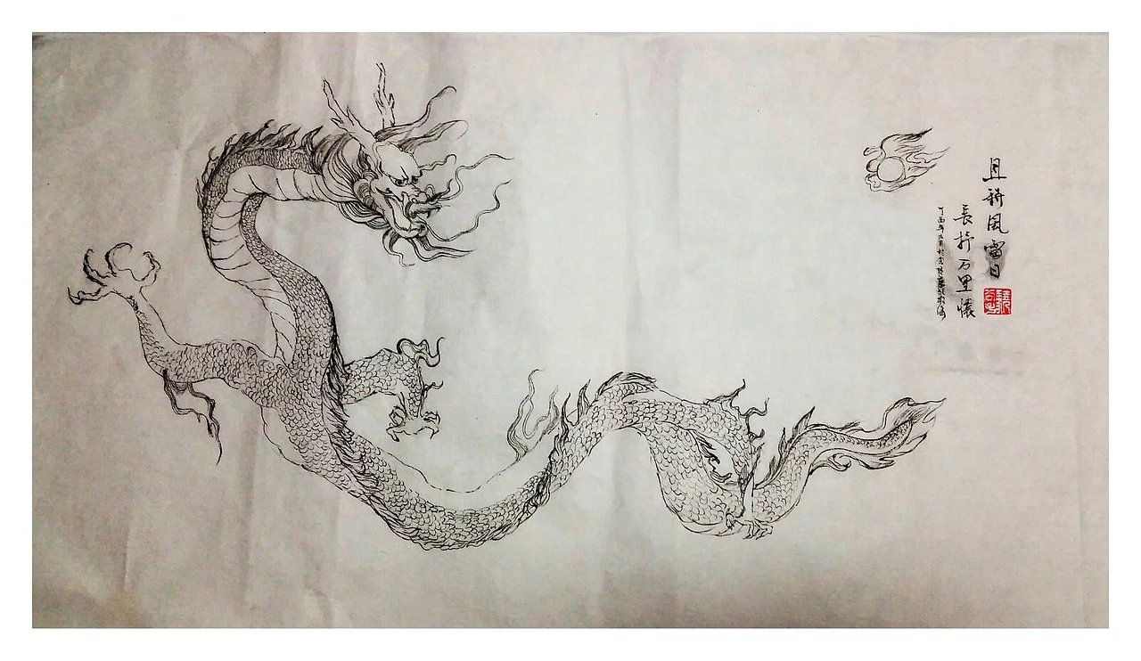 潜龙勿用|纯艺术|绘画|骁公子_原创作品-站酷zcool