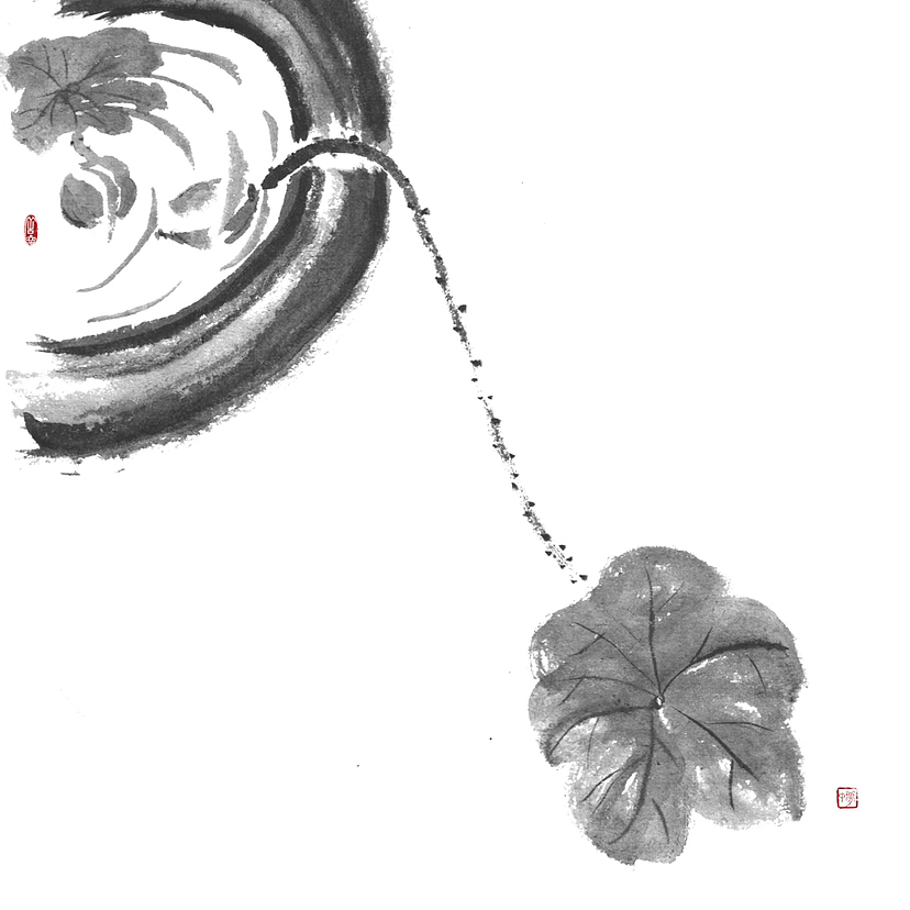 脈脈葉田 靜盼花開（圖ZMzE2Nzg2NTQ0） - 繪畫 - 站酷設計師大缸子原創(chuàng)素材 - 站酷ZCOOL