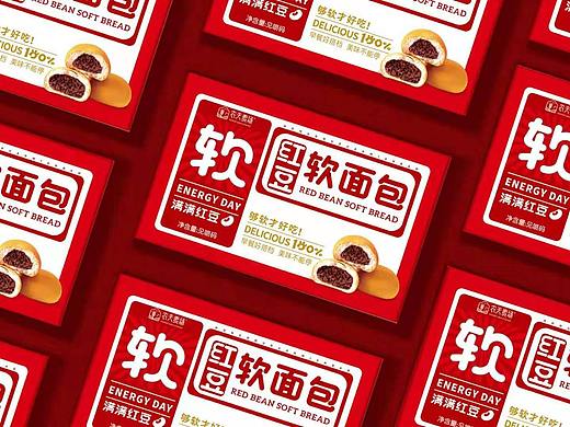 红豆软面包