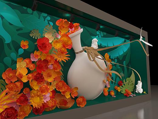 北京昌平路劲世界广场橱窗设计（个人主页-ZNTA4NzgxMTY=） - 其他三维 - 站酷设计师爱喝水的小老鼠原创素材 - 站酷ZCOOL