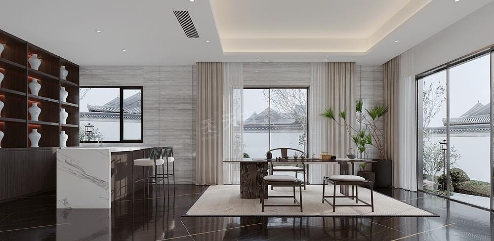 龙湖九里晴川装修,重庆渝北九曲河别墅装修设计方案