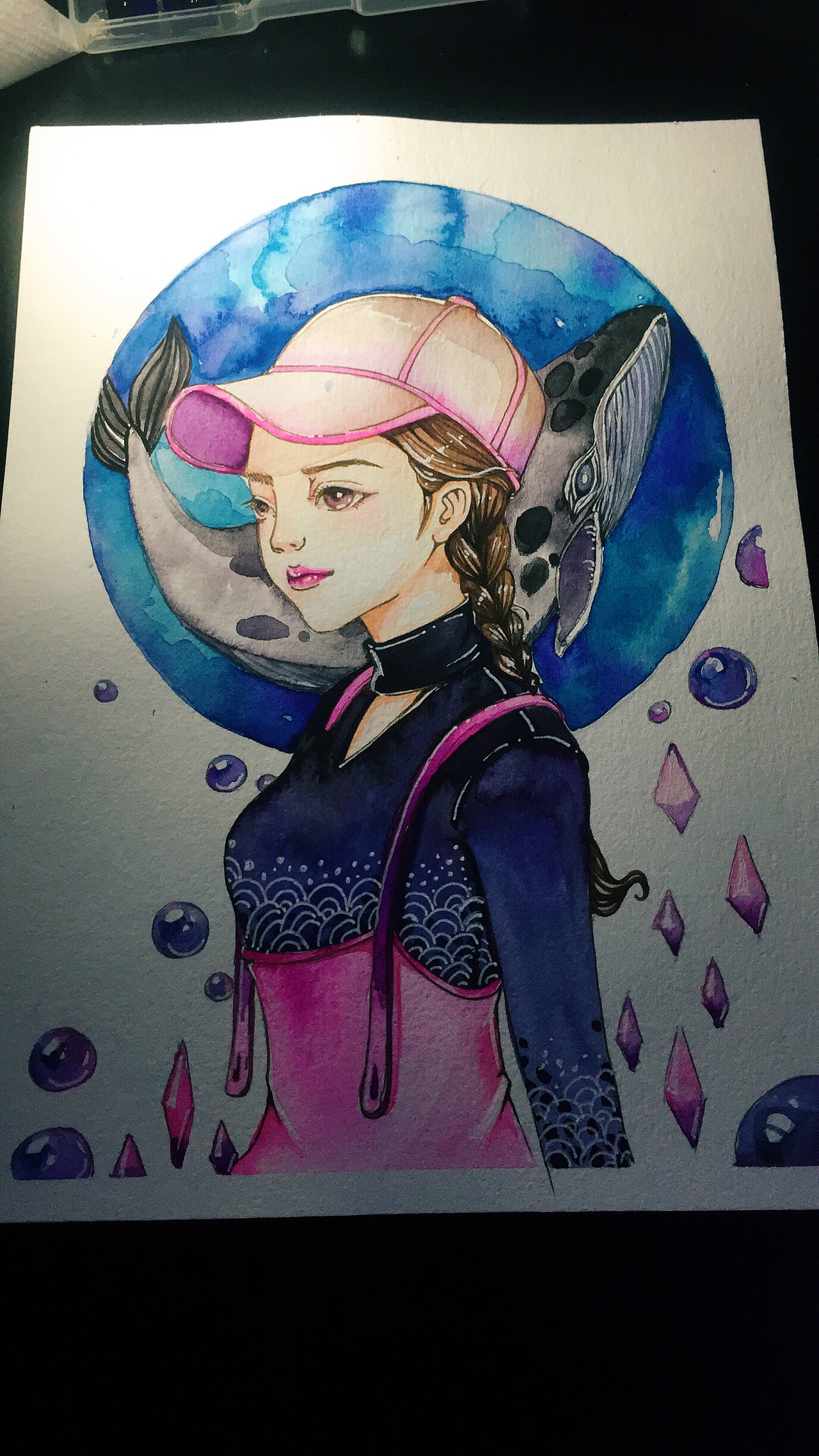 午夜小稿！（图ZODk4MTIzMDg=） - 商业插画 - 站酷设计师口口韩原创素材 - 站酷ZCOOL