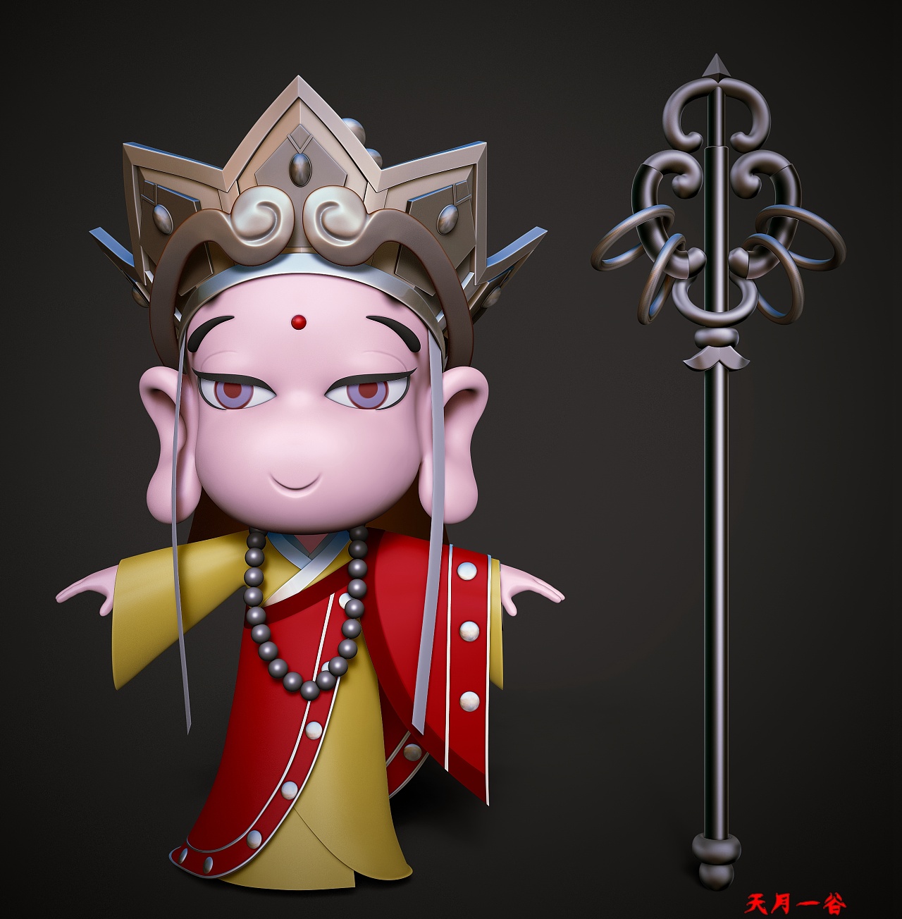 卡通三维人物 唐生|三维|人物/生物|天月一谷 - 原创作品 - 站酷 (zco