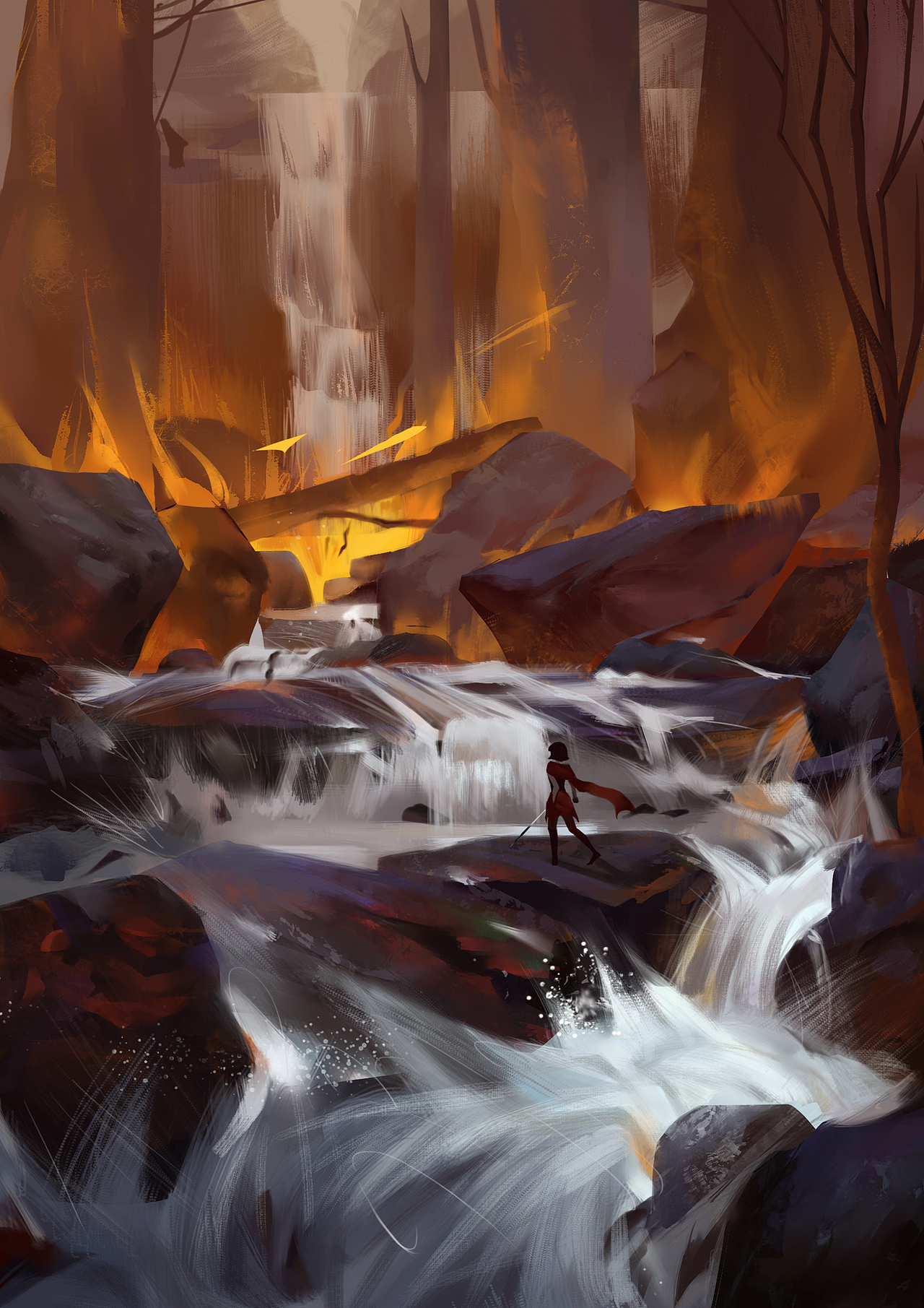 游戏原画×临摹篇×场景