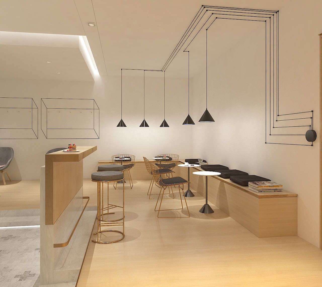LA VIE EN PATISSRIE 甜品店（图ZNjkwOTY4Mjg=） - 家装设计 - 站酷设计师或者设计原创素材 - 站酷ZCOOL