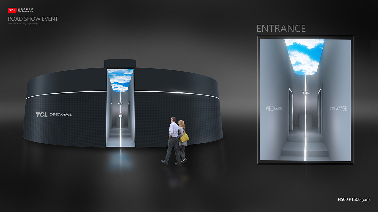 TCL -Show room design（图ZOTU3NjMzOTI=） - 建筑/空间 - 站酷设计师Black_Rain原创素材 - 站酷ZCOOL