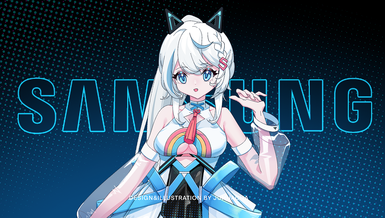 【寻找S酱】三星智慧显示器IP形象设计（图ZMjU5NTc3ODQ0） - IP形象 - 站酷设计师菊花猹原创素材 - 站酷ZCOOL