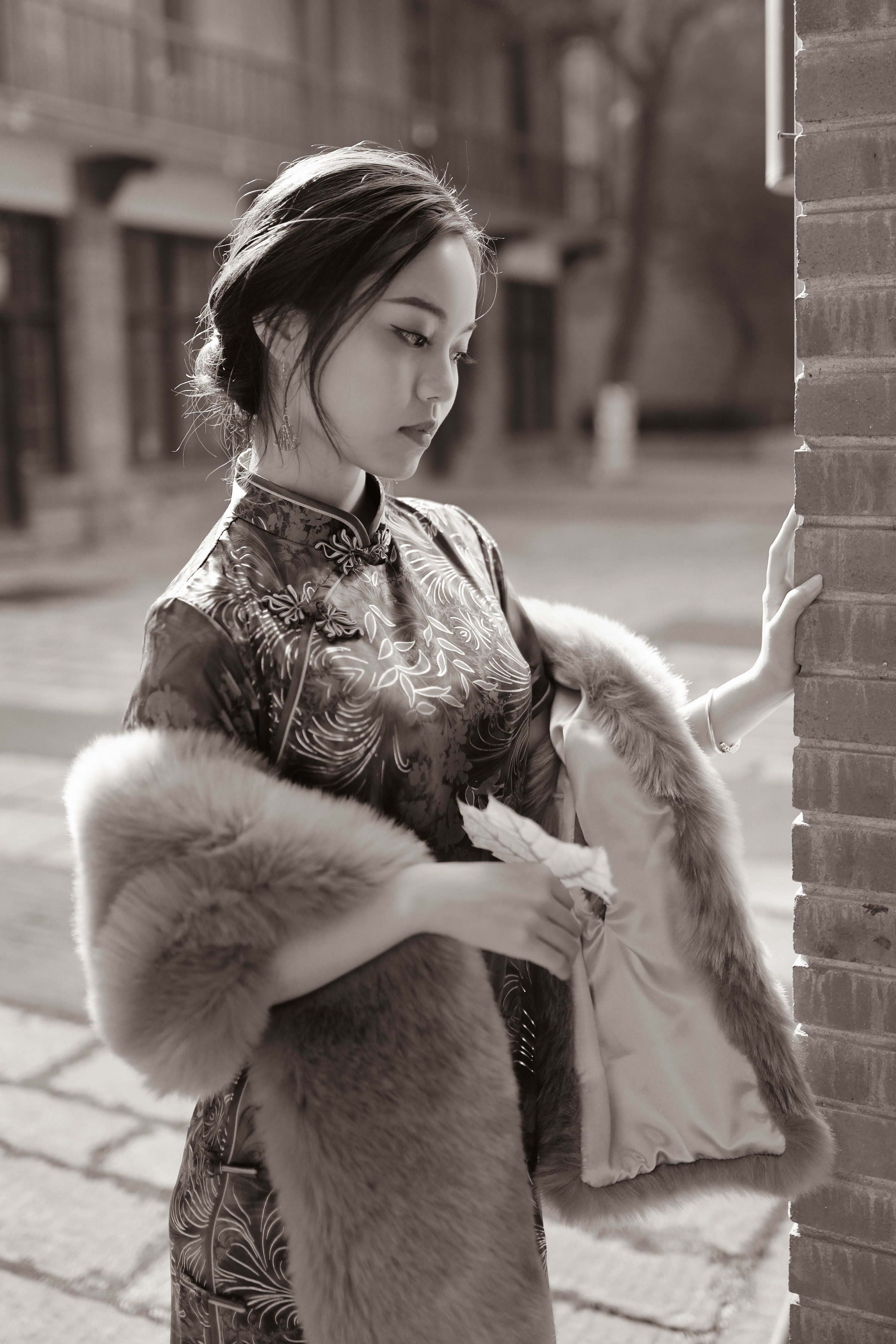 石家庄约拍旗袍写真|摄影|人像|春不语写真馆 - 原创作品 - 站酷