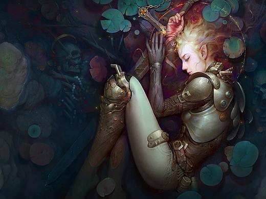 末日贞德-左克老师作品