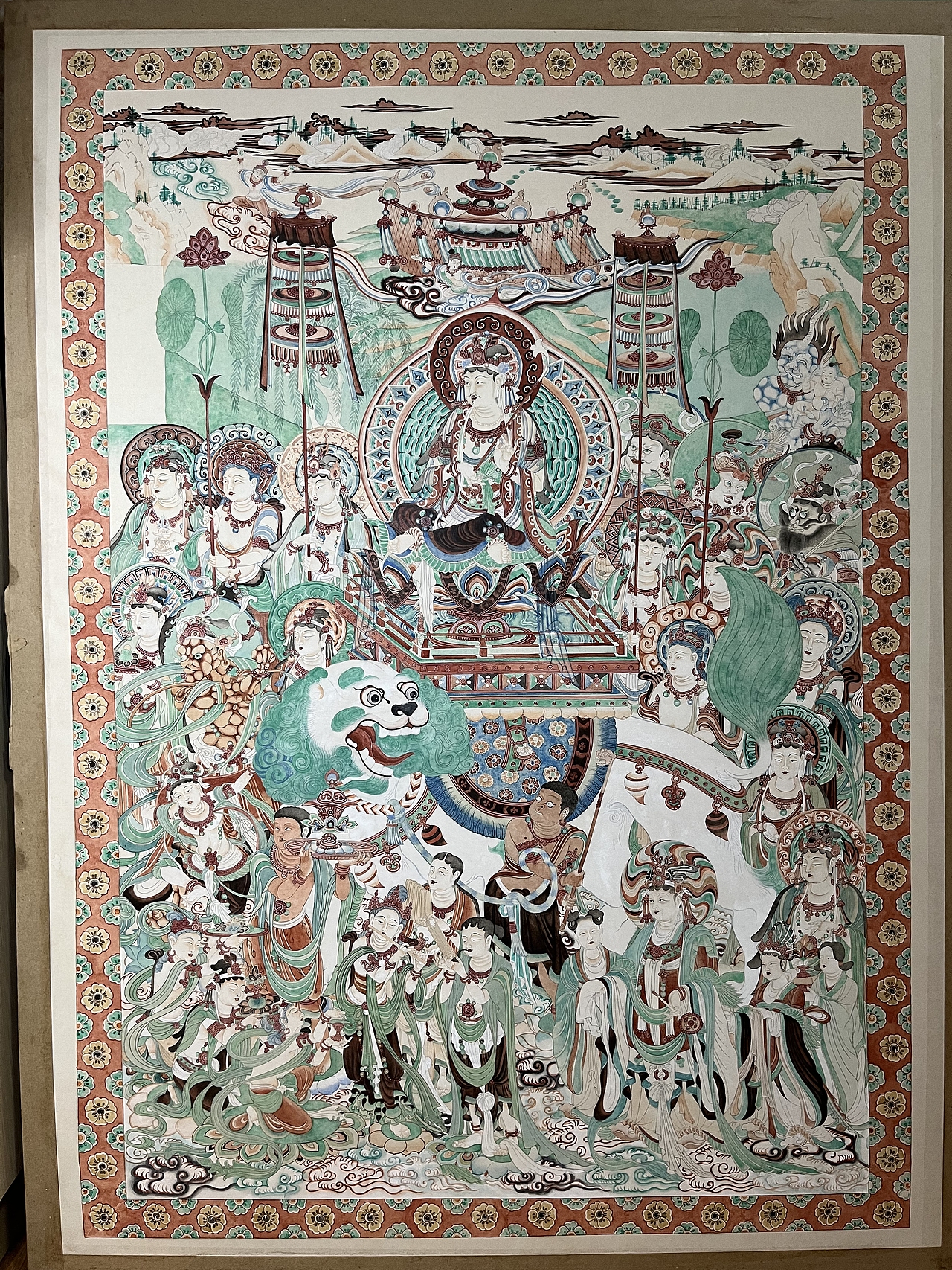 敦煌壁画（图ZMzAzMTcxOTI0） - 艺术插画 - 站酷设计师布灵布灵的野王原创素材 - 站酷ZCOOL