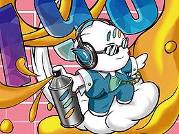 798原创IP形象——琦巧白