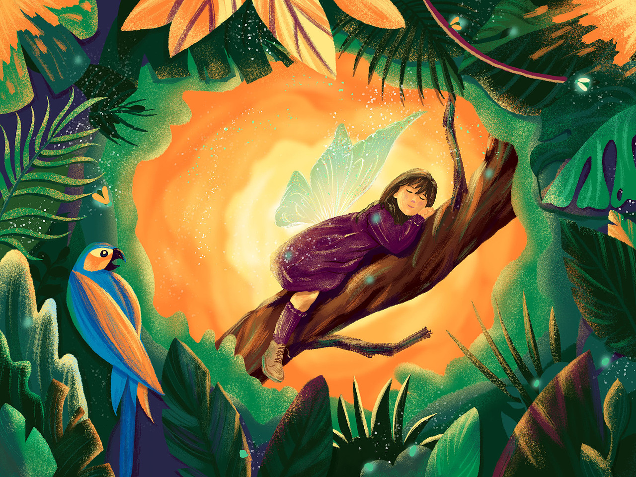 森林里的小精灵系列（图ZMjc0NjA1MTUy） - 创作习作 - 站酷设计师Janice娟原创素材 - 站酷ZCOOL