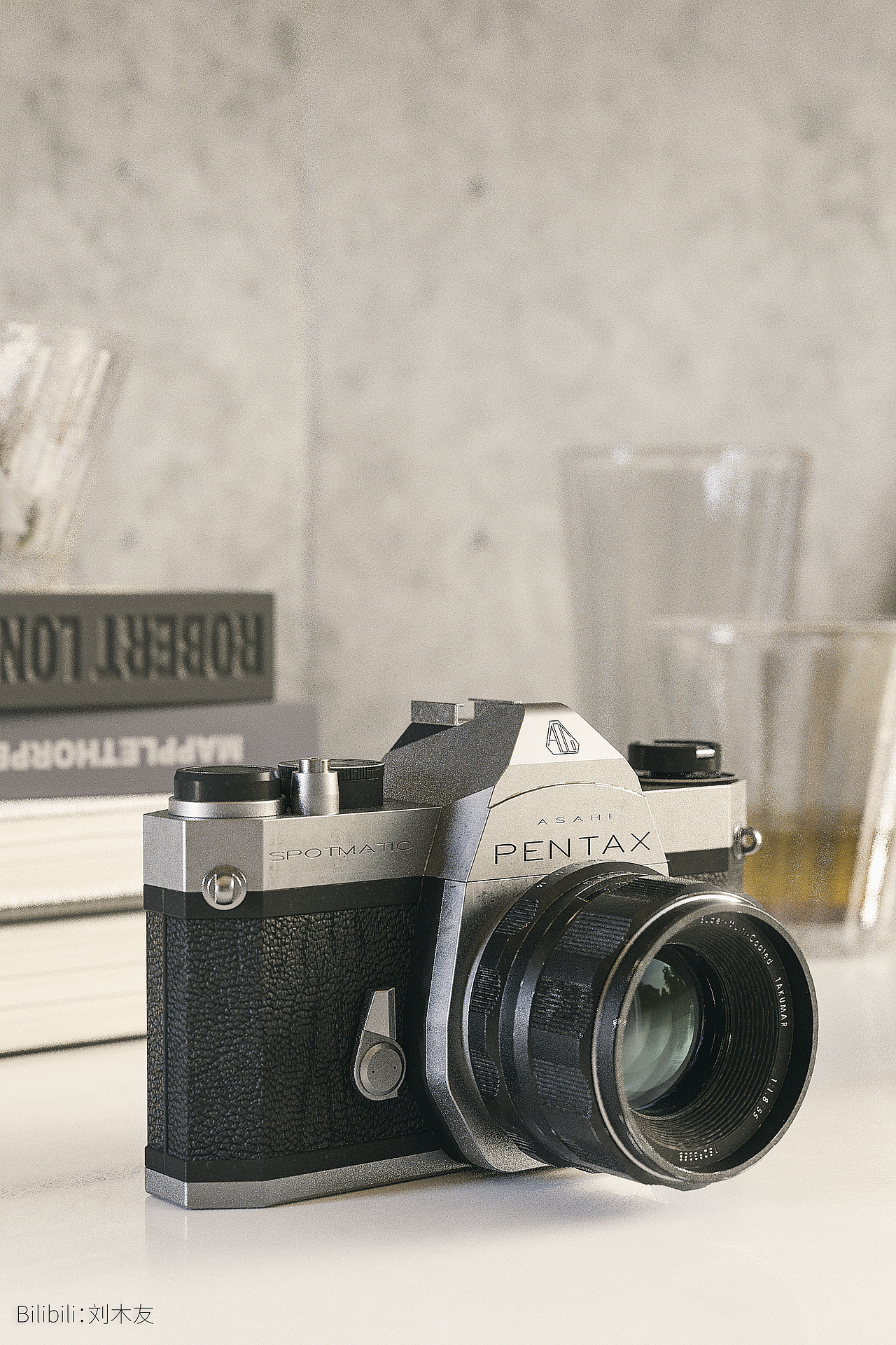 宾得 Pentax Spotmatic SP 场景渲染