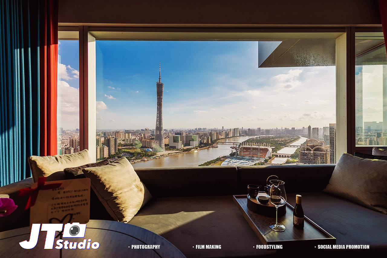 广州酒店摄影 | 可饱览广州CBD云端景致的雅致酒店