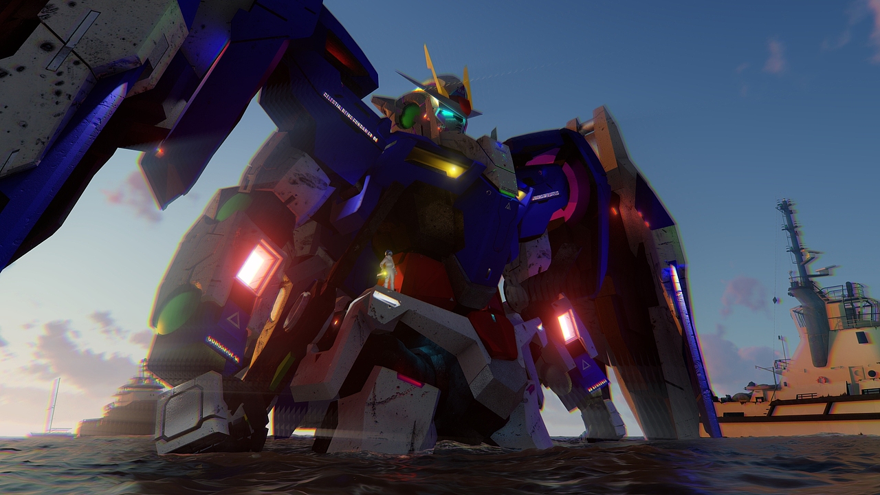 00高达七剑形态