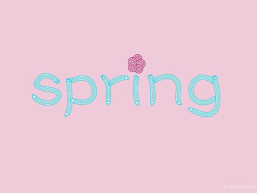 spring（个人主页-ZMjY4NzE1MTY=） - 字体/字形 - 站酷设计师Candy03333333原创素材 - 站酷ZCOOL