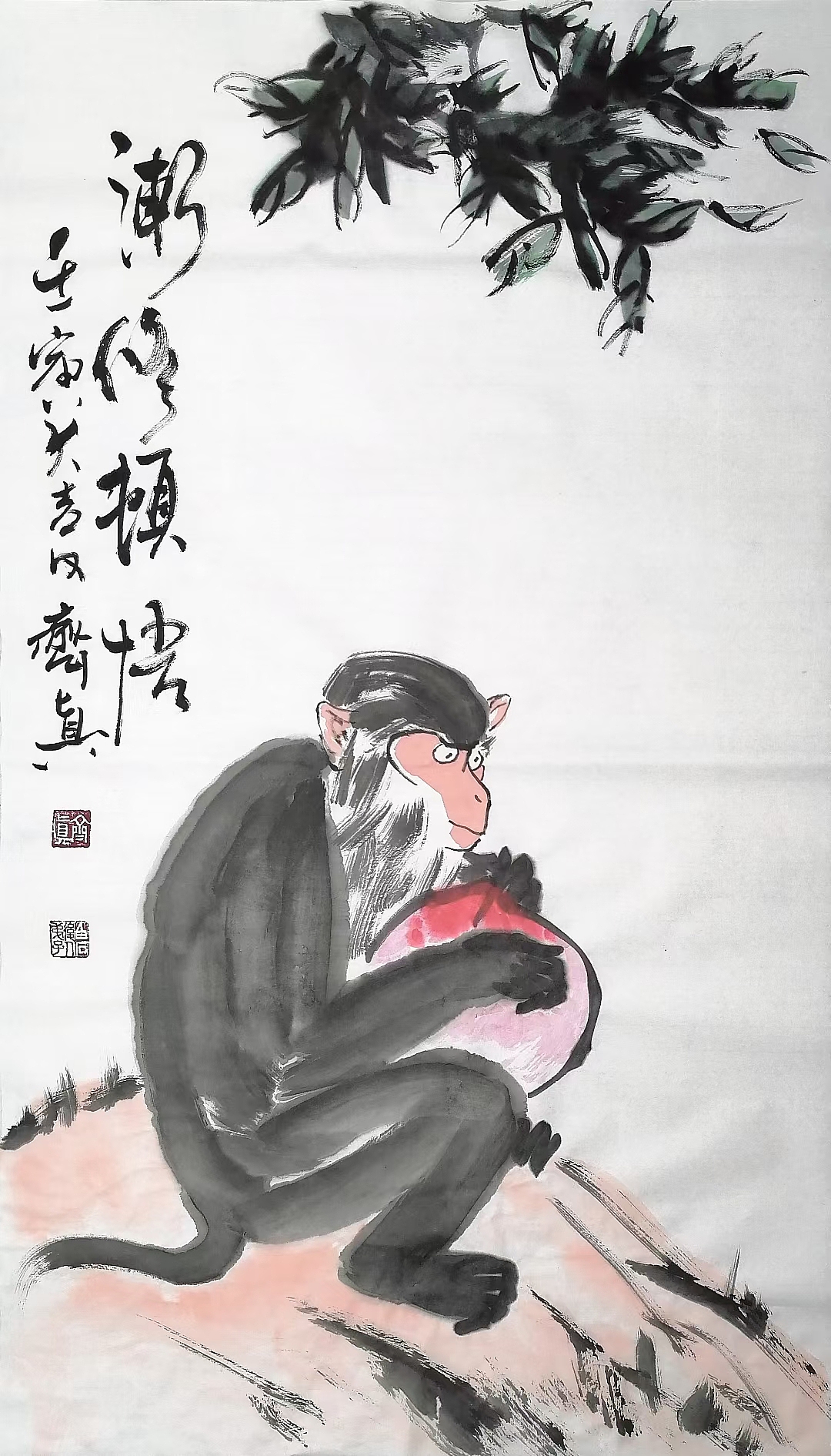 江南画桃人_画家齐真