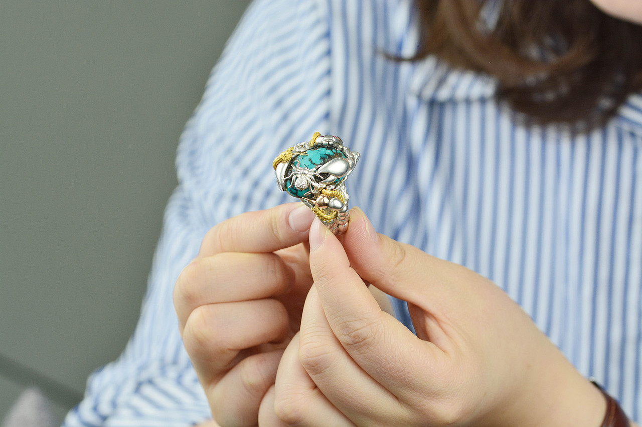 设计师作品|五毒戒指（图ZMjUwOTIxMTQw） - 首饰设计 - 站酷设计师天使原创珠宝设计原创素材 - 站酷ZCOOL