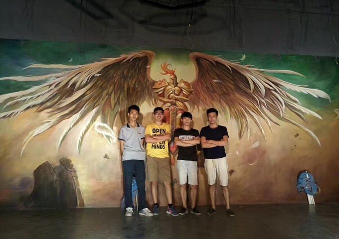 佛山半糖網(wǎng)咖 墻繪（圖ZNjIwNjQ5NTY=） - 新銳潮流插畫 - 站酷設(shè)計(jì)師韶關(guān)幼兒園彩繪原創(chuàng)素材 - 站酷ZCOOL