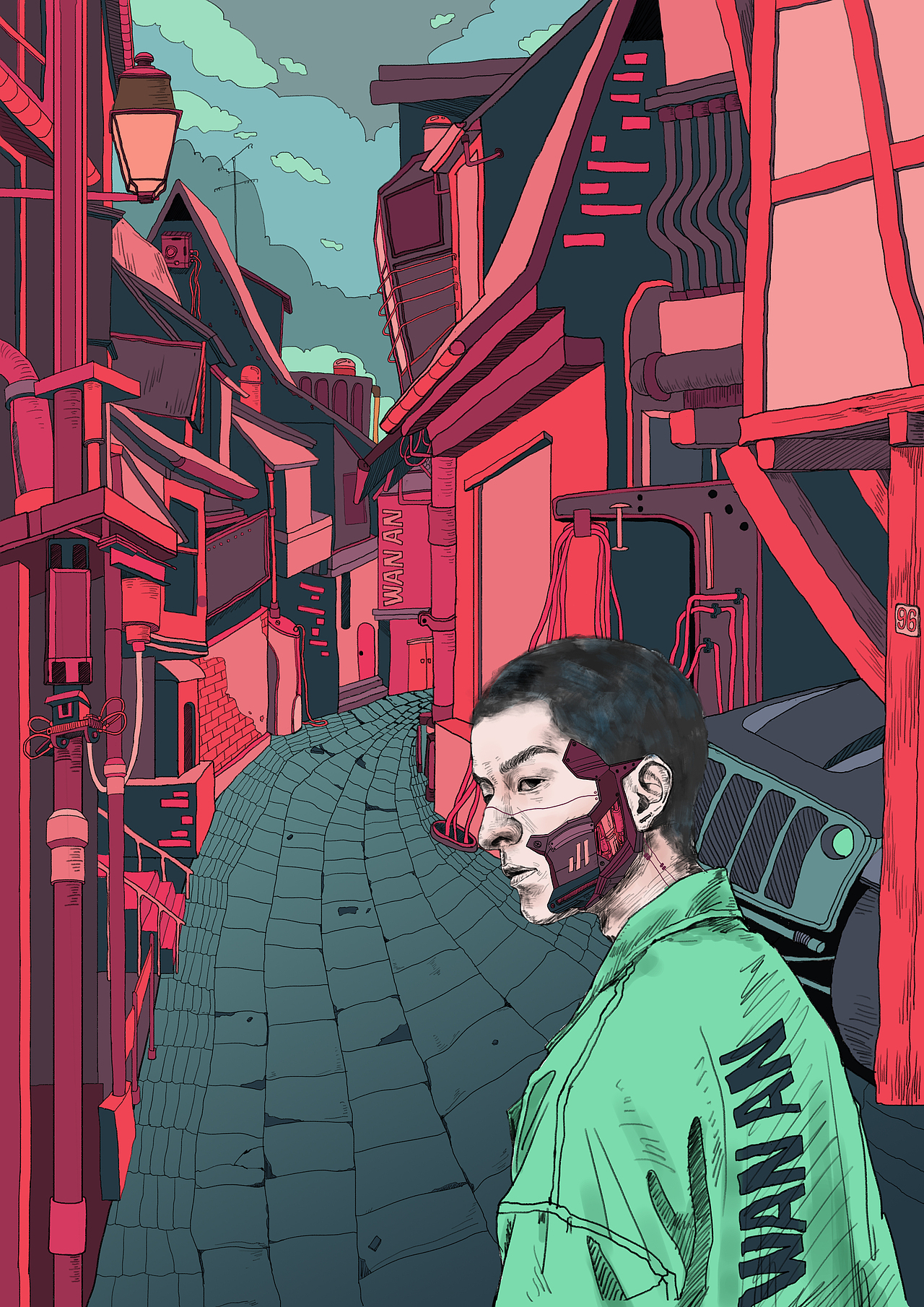 毕设（图ZMjUwNTExOTQ0） - 艺术插画 - 站酷设计师晚安77原创素材 - 站酷ZCOOL