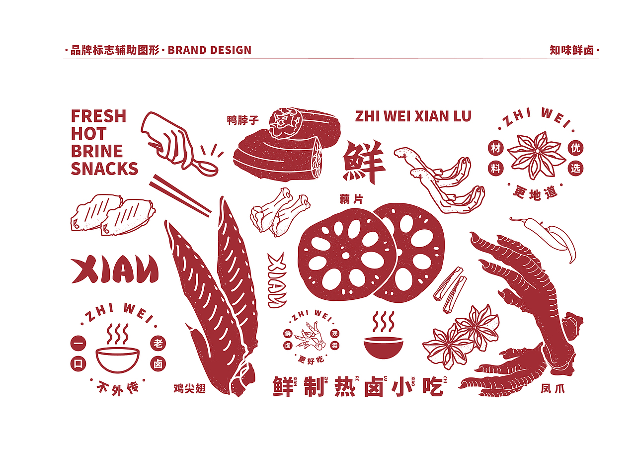 知味鲜卤(餐饮品牌设计)