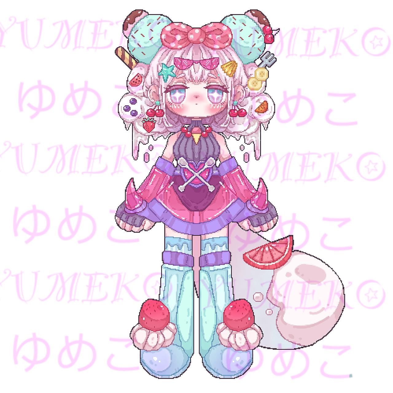 一些近期的像素崽崽合集（图ZMjUyNjIyMTMy） - 像素画 - 站酷设计师MACHA99原创素材 - 站酷ZCOOL