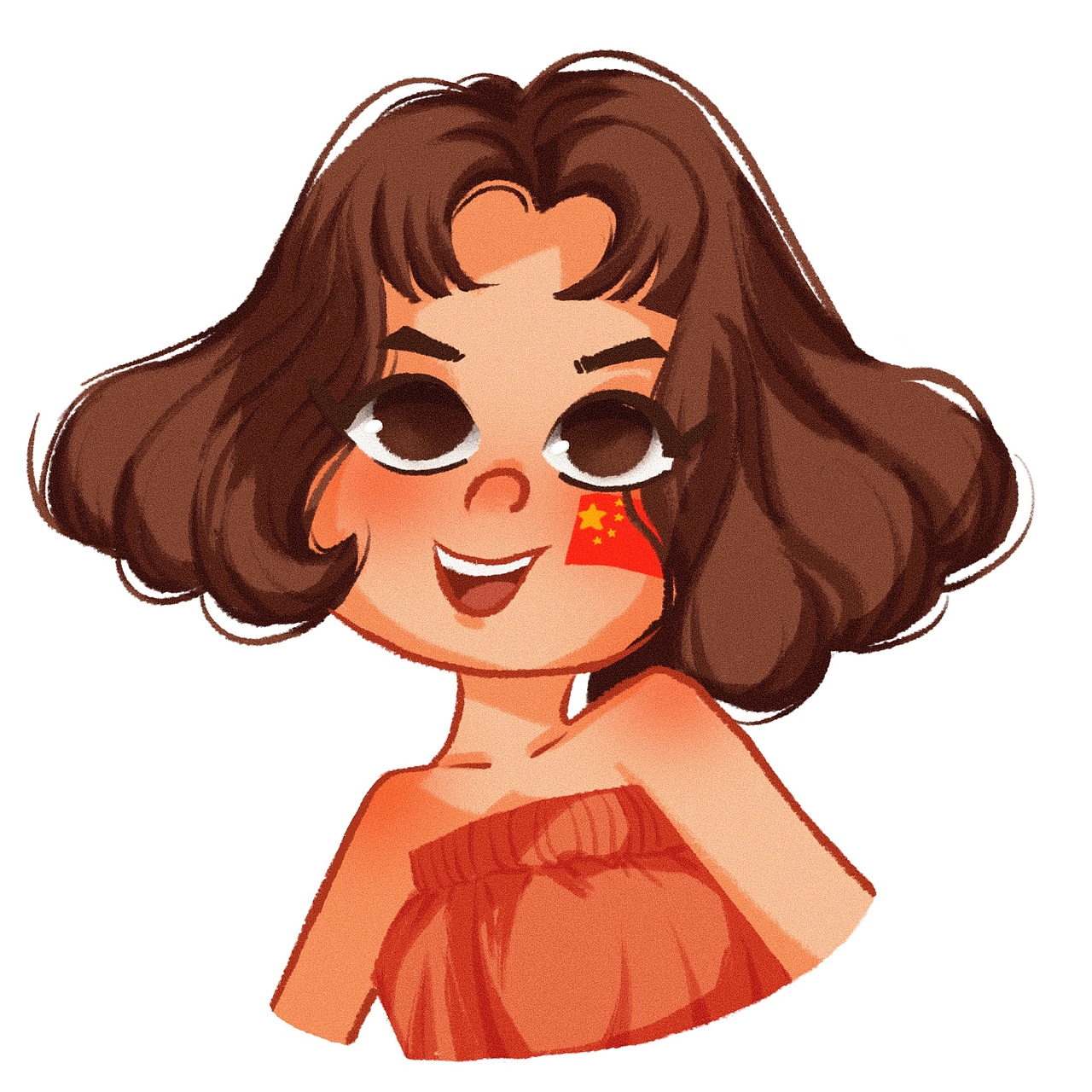 卡通人物头像（图ZMjcyNzE1OTk2） - 创作习作 - 站酷设计师大园DYUAN原创素材 - 站酷ZCOOL