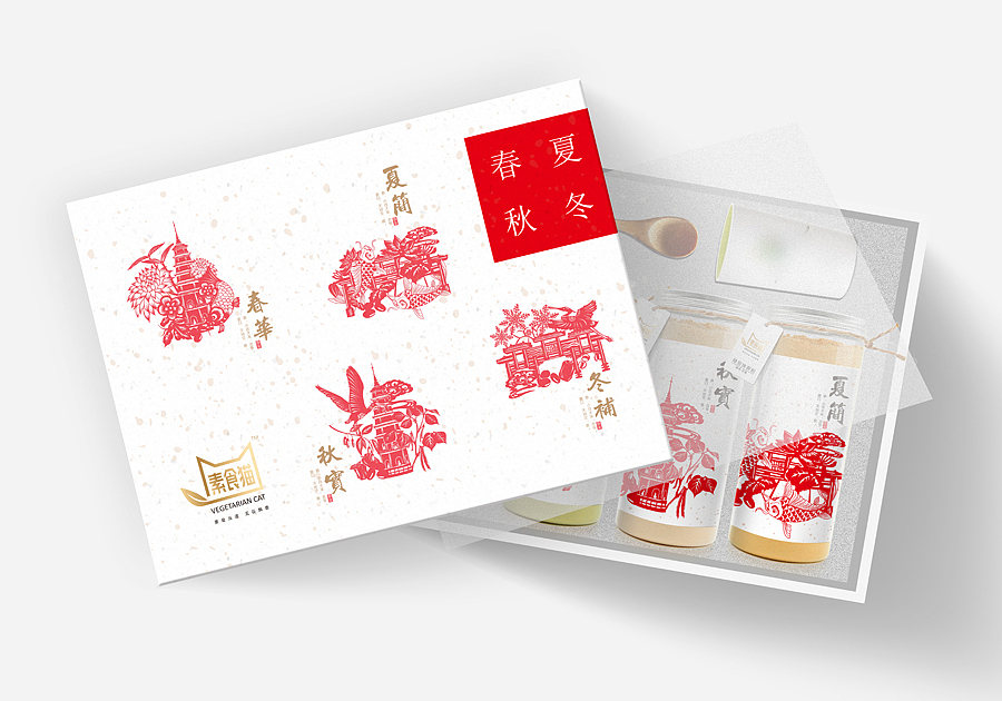西林设计原创 | 泰来~素食猫 品牌&包装全案设计（图ZNjkyNTY3NDg=） - 包装 - 站酷设计师西林杰客原创素材 - 站酷ZCOOL