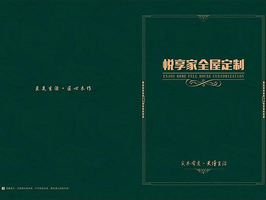 模压门产品图册全屋定制画册橱柜衣柜宣传彩页设计制作