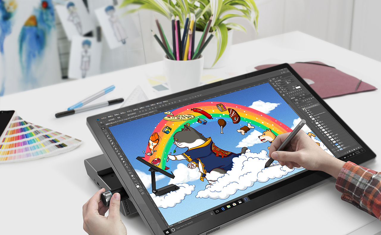 任你天马行空，yoga为你助力（图ZMTcxOTM0OTk2） - 海报 - 站酷设计师三水番RAY原创素材 - 站酷ZCOOL