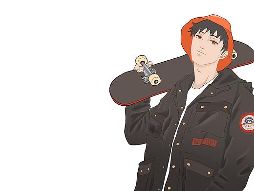 随笔（个人主页-ZNTQ3NzI3MDQ=） - 单幅漫画 - 站酷设计师米殃原创素材 - 站酷ZCOOL