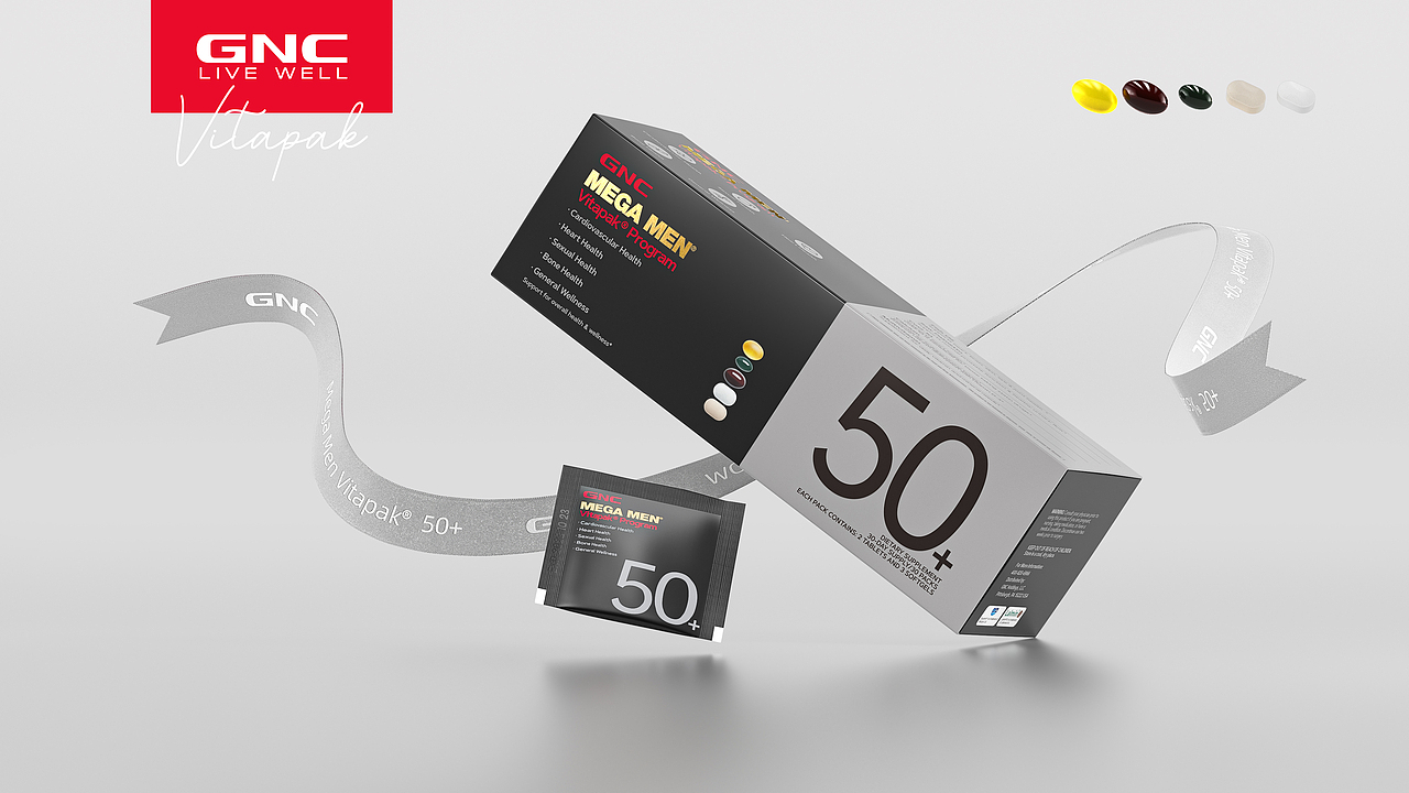 GNC健安喜 Vitapak 男女每日营养包