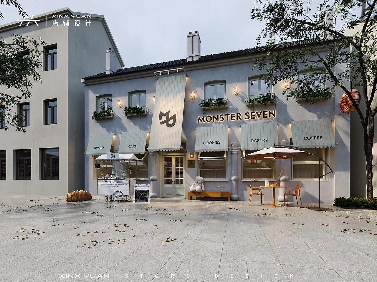 原创 | 大连东关街烘焙店设计 一眼出圈！（图ZMzgyNDMwMzA4） - 商业空间设计 - 站酷设计师鑫溪源店铺设计原创素材 - 站酷ZCOOL