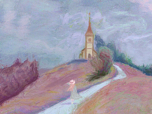 色彩绘画｜路（个人主页-ZNjM1NTU0MTI=） - 创作习作 - 站酷设计师一朵咸云原创素材 - 站酷ZCOOL