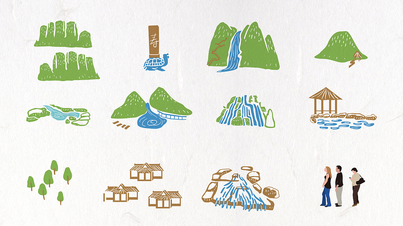 碧峰峡野生动物园视觉识别系统