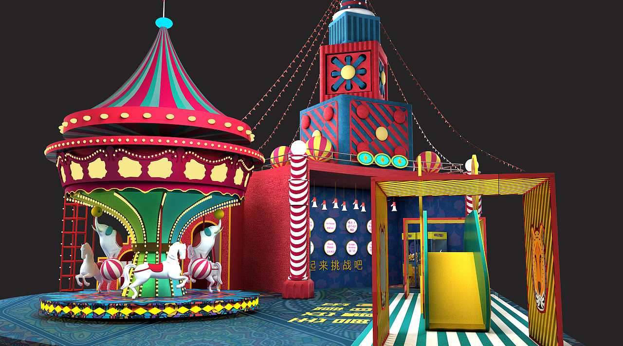 青岛万象城2020年圣诞嘉年华美陈（图ZMjc3ODkxMzg4） - 场景 - 站酷设计师miffyshui原创素材 - 站酷ZCOOL