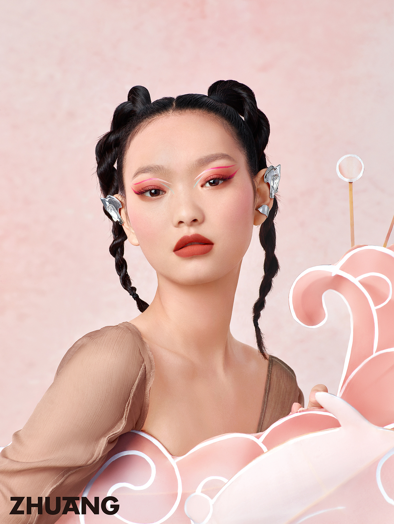 装视觉|卡婷化妆品 山海经系列（图ZMjg4OTY5NDA0） - 时尚/艺术摄影 - 站酷设计师装视觉ZHUANG原创素材 - 站酷ZCOOL