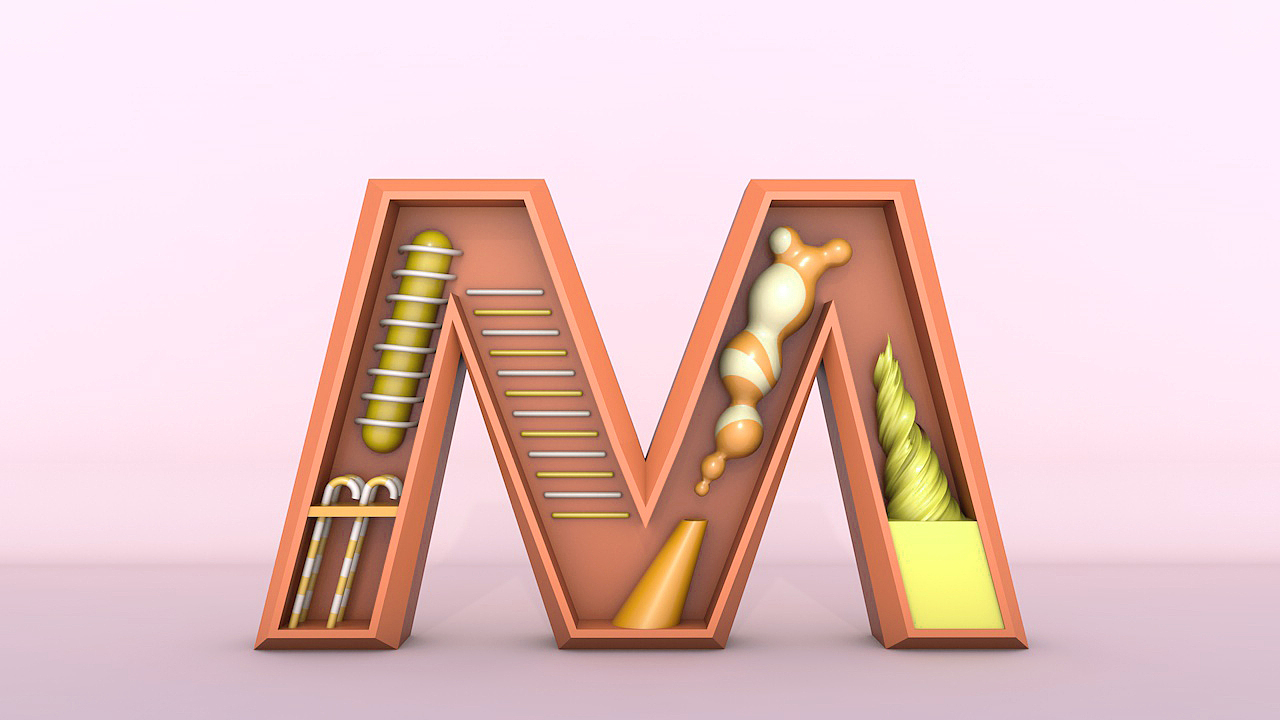 C4D练习（图ZMjA1MTE3MjQ0） - 其他三维 - 站酷设计师Gigi_Design原创素材 - 站酷ZCOOL