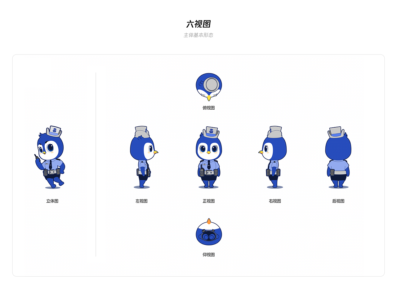 腾讯110 鹅探长与鹅警姐形象设计|平面|ip形象|会飞小羊_原创作品