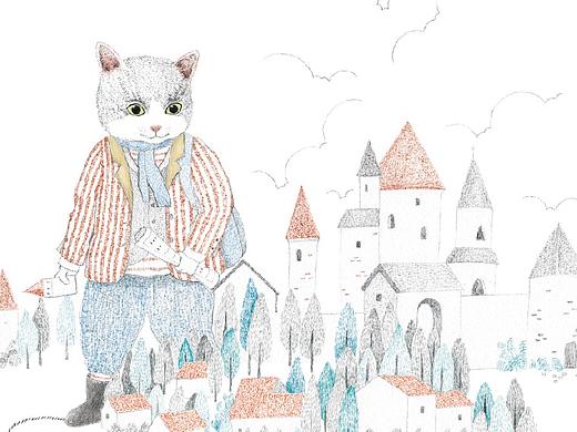 格列佛游记（个人主页-ZMzAyNDYxMzY=） - 艺术插画 - 站酷设计师朱诺Ghost原创素材 - 站酷ZCOOL