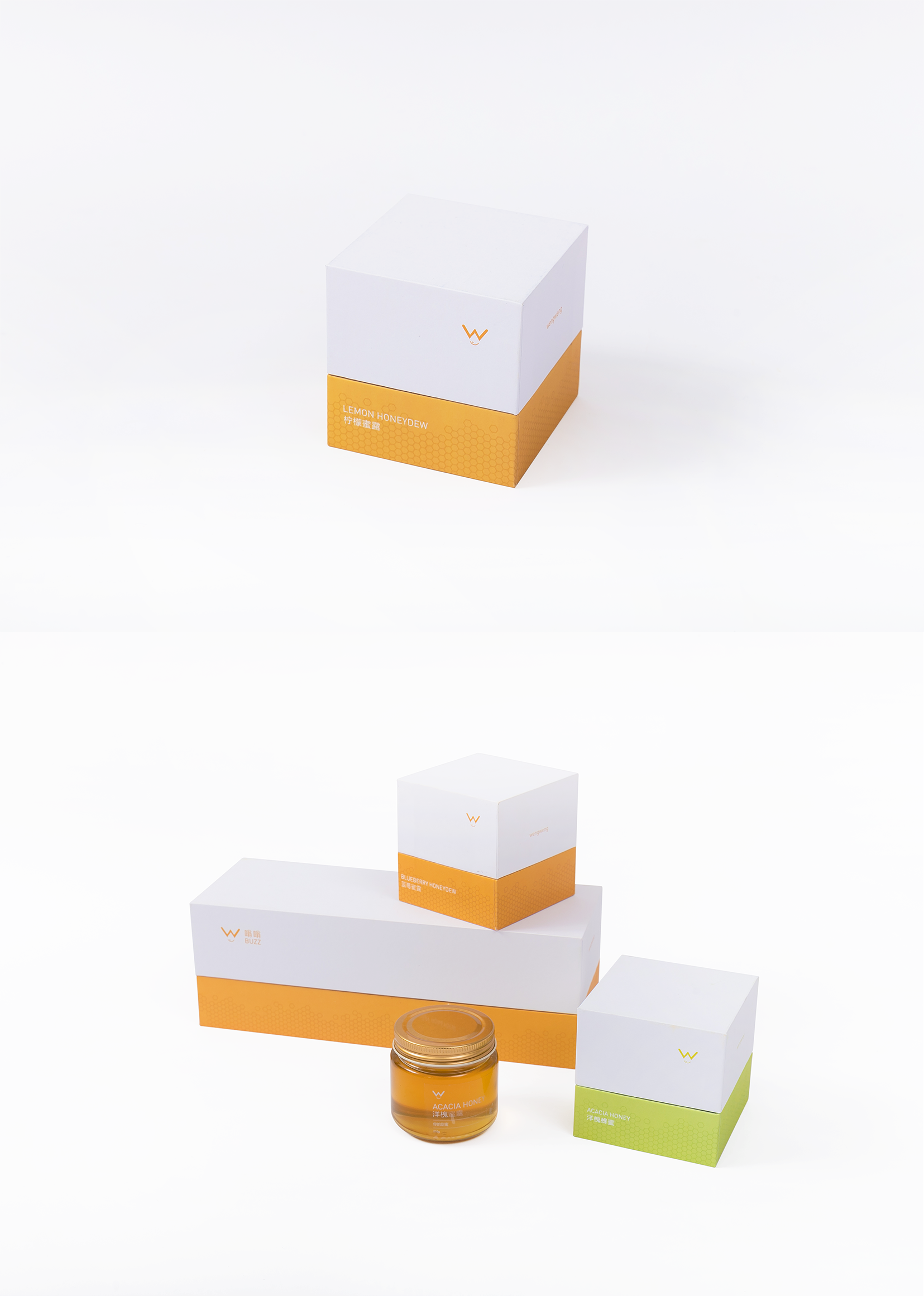 日本蜂蜜包装设计图片