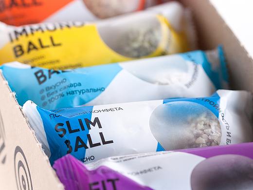 Healthy Ball Candy / Brand Identity, Packaging