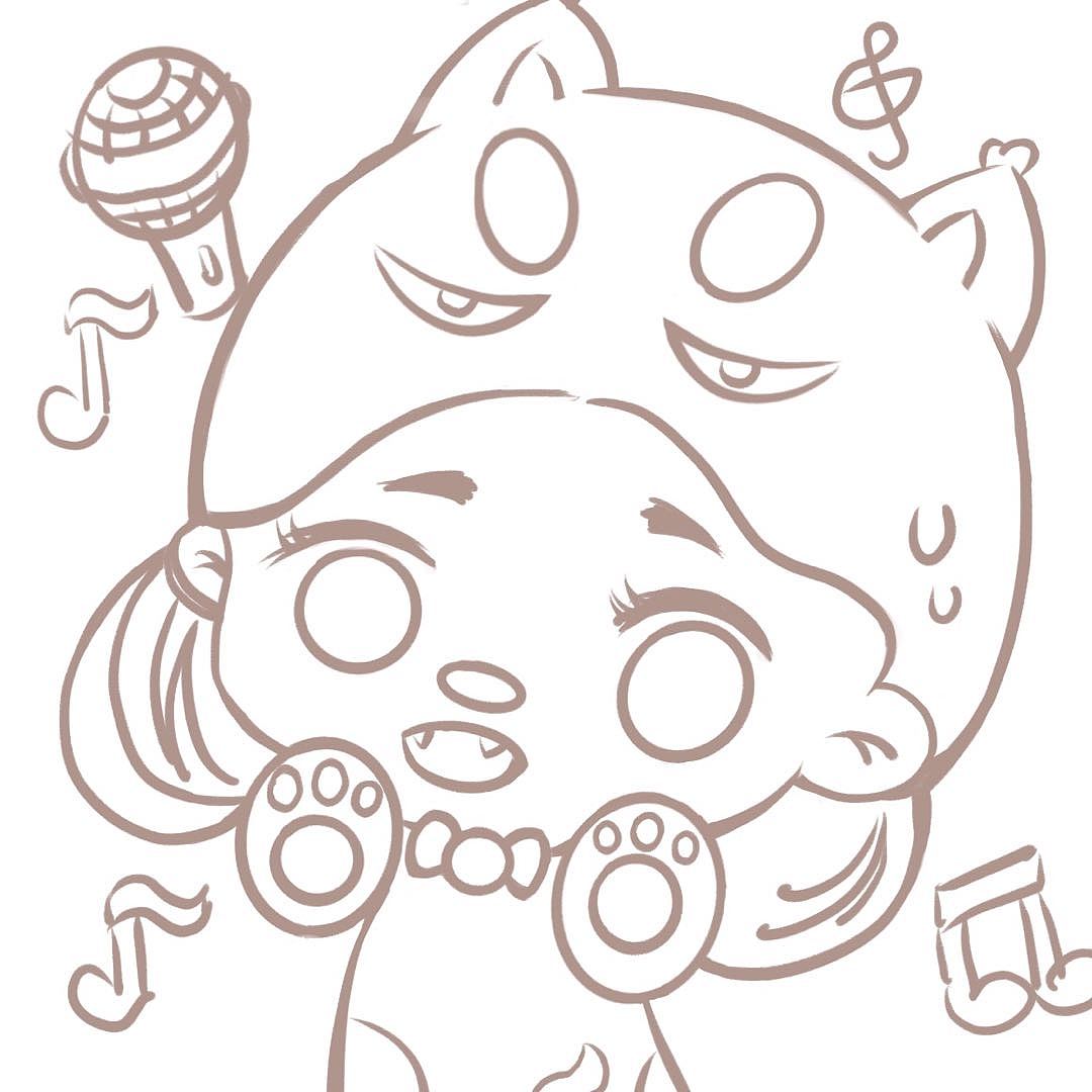 用procreate软件插画临摹（图ZMTk4MDQyODIw） - 创作习作 - 站酷设计师艾艾灵原创素材 - 站酷ZCOOL