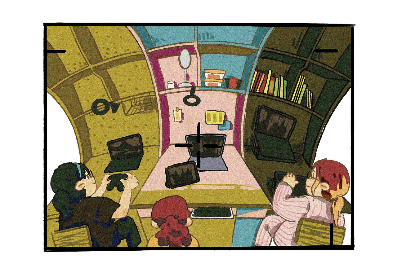 隔离日记4（图ZMjk2NzEzNjk2） - 创作习作 - 站酷设计师木登子啊原创素材 - 站酷ZCOOL