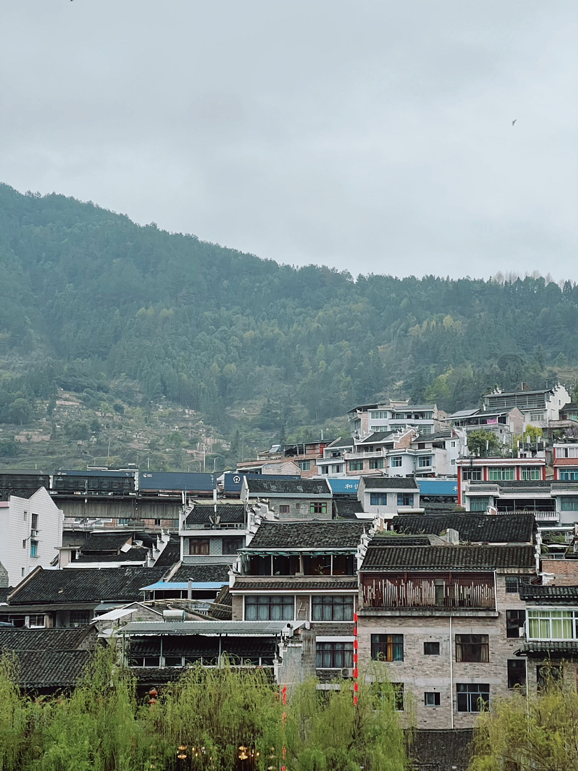 手机摄影|大山深处的古镇