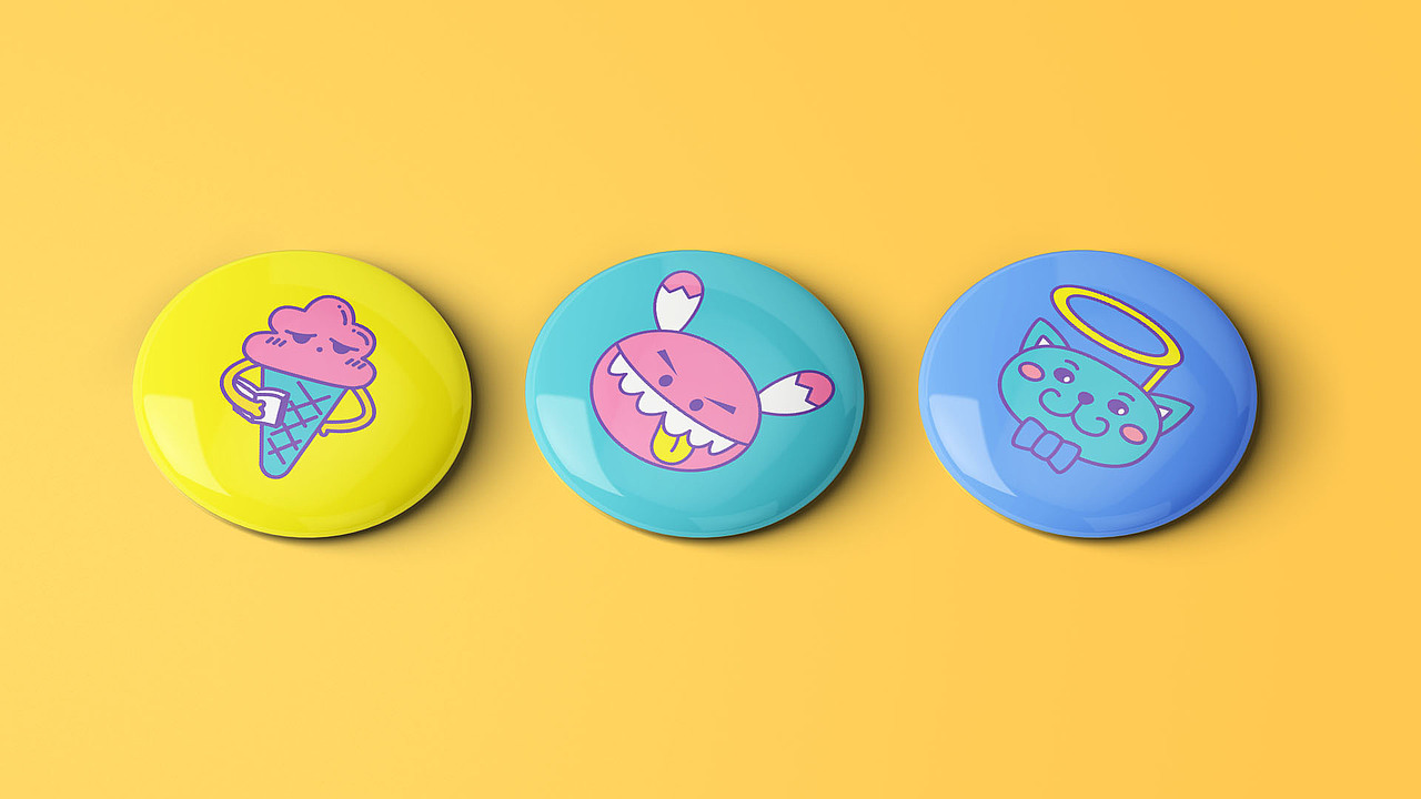 搞怪小元素（图ZMjY0MzE4Mzcy） - 创作习作 - 站酷设计师仓鼠子子原创素材 - 站酷ZCOOL