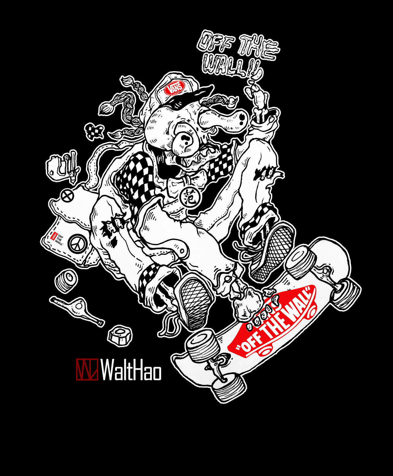 VANS#2016原创大合集#（图ZNDc1OTIwMzY=） - 商业插画 - 站酷设计师王山北原创素材 - 站酷ZCOOL