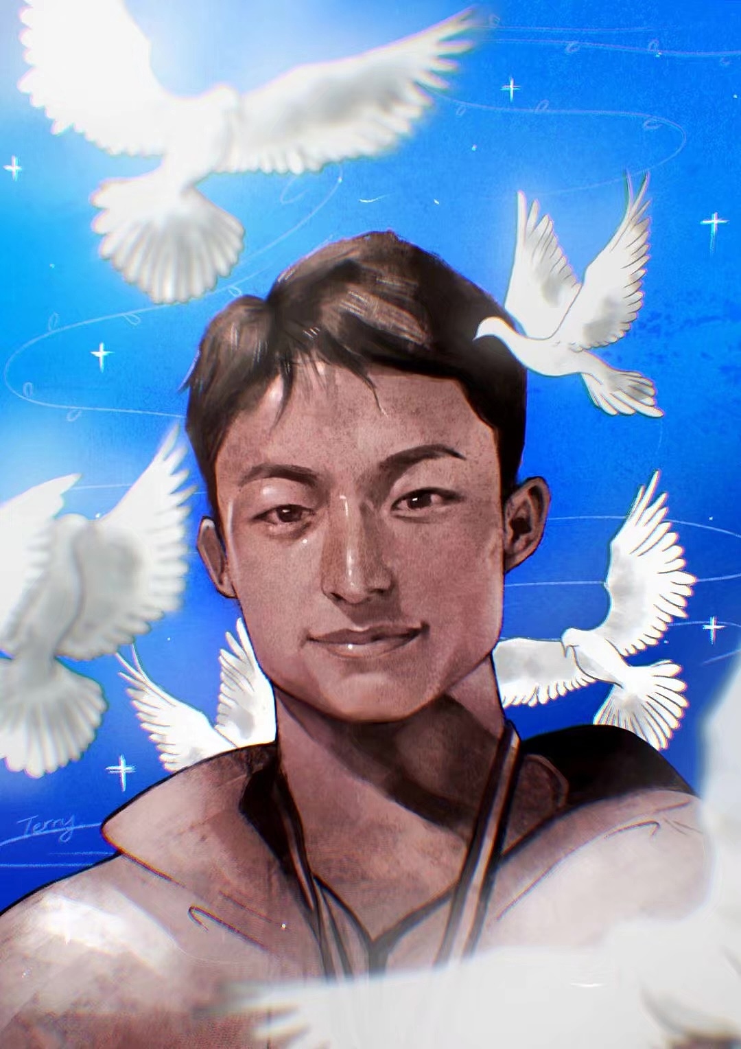 人像繪畫（圖ZMjQ3MTMyODc2） - 創(chuàng)作習(xí)作 - 站酷設(shè)計(jì)師烏云燉星星原創(chuàng)素材 - 站酷ZCOOL