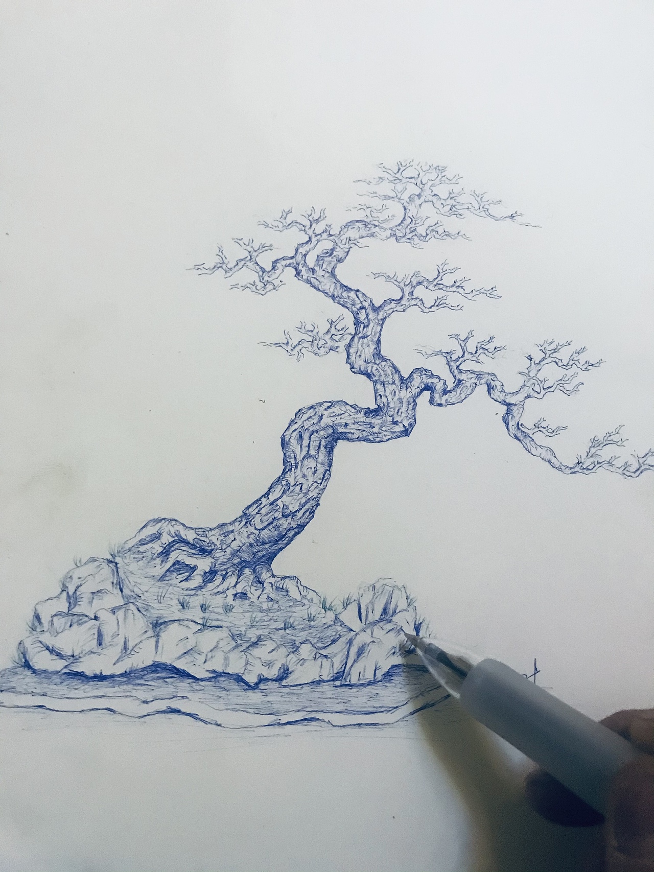 盆景（图ZMjUzMzMyMzQ4） - 绘画 - 站酷设计师Z75835907原创素材 - 站酷ZCOOL